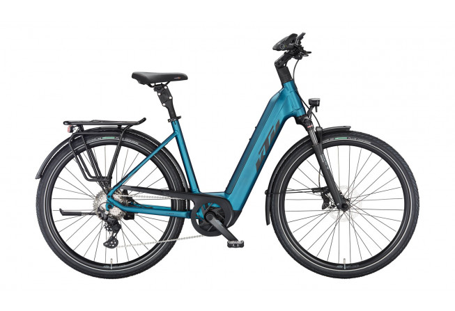 KTM  MACINA STYLE 730 vital blue mat Wave - 1
