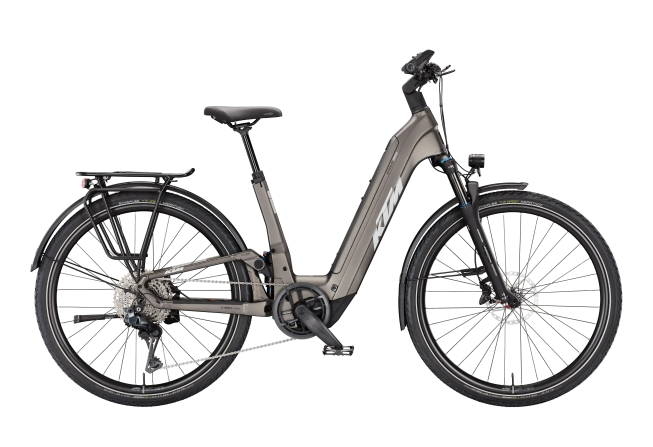 KTM  MACINA STYLE FS PRIME DI2 MACHINE GREY MATT (SILVER+BLK) - 1