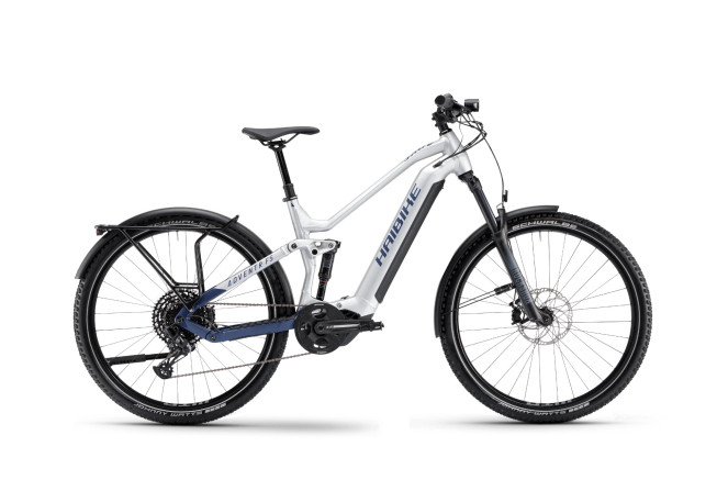 Haibike Adventr 9 MTB Fully silver/dark blue matt 2024 - 1