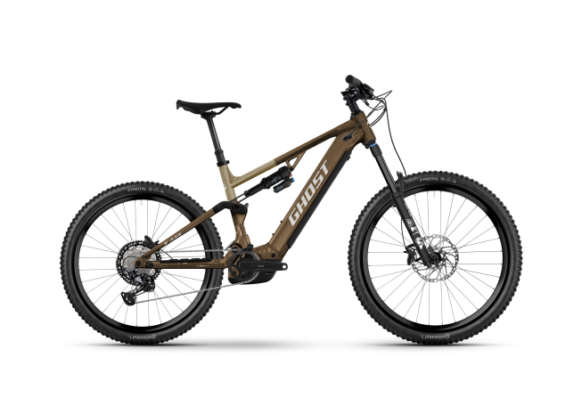 Ghost E-ASX ADVANCED HIGH Uni brown bear/stone - glossy 2026 - 1