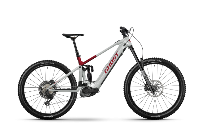 Ghost E-RIOT CF ADVANCED Uni rebel red/misty gray - glossy 2026 - 1