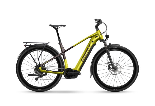 Ghost E-TERU UNIVERSAL EQ - C2 Uni harvest yellow/cocoa brown - glossy 2026 - 1