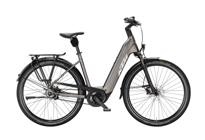 KTM  MACINA CITY 830 PX RT MACHINE GREY MATT (GREY+BLACK) - 1