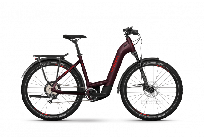 Haibike Haibike Trekking 11 - Low tuscan/neon red - gloss 2023 - 1