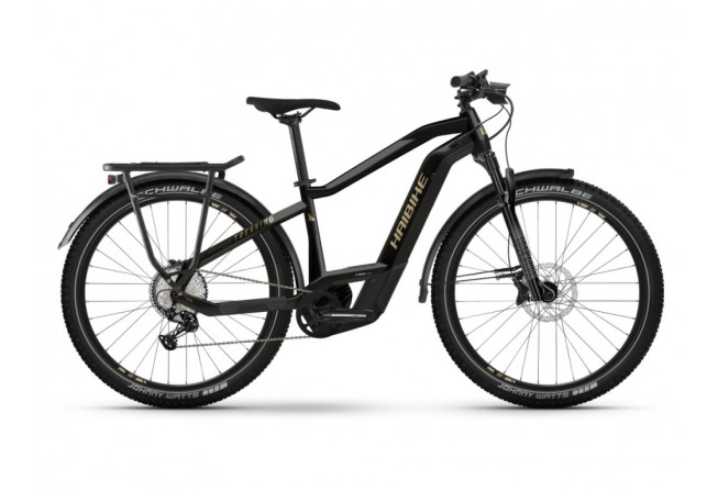 Haibike Trekking 11 High i750Wh 12-G XT 22  GLOSS_BLK_METAL TAN - 1