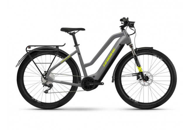 Haibike Trekking 6 Mid i630Wh 10-G 22  GL_GREY_NEON YLW - 1