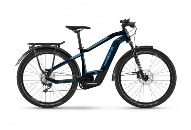 Haibike Trekking 8 High i750Wh 11-G 22  GL_ROY BLUE_MET SILVER - 1