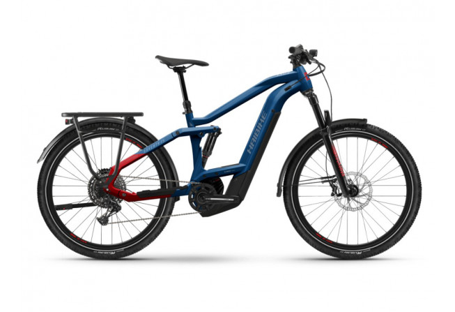 Haibike Adventr FS 9 i625Wh 22 GLOSS_MET BLUE_RED - 1