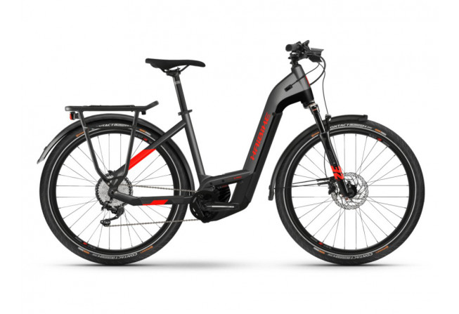 Haibike Trekking 10 i625Wh LowStep 12-G  titan/lava matte - 1