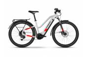Haibike Trekking 7 i630Wh low stand.11-G  cool grey/red matte - 1